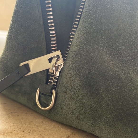 CELINE GREEN SUEDE BAG - Picture 14 of 16